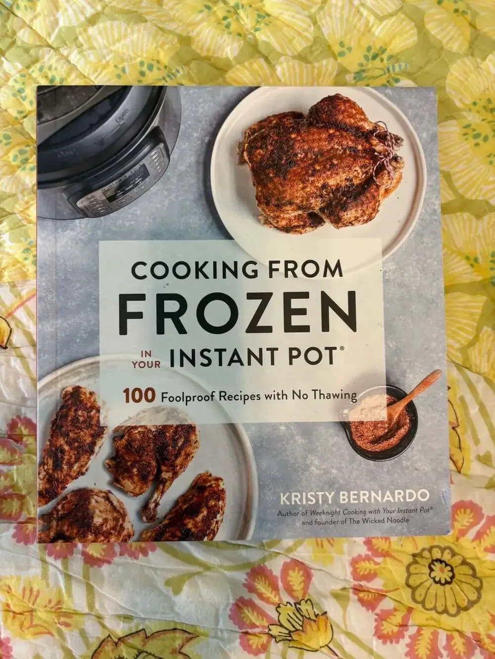 NWT Cooking from Frozen in Your Instant Pot: 100 Foolproof Recipes w/ No Thawing